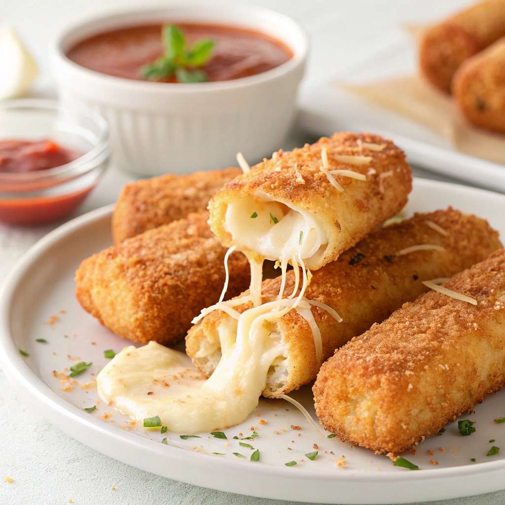 Keto Mozzarella Sticks