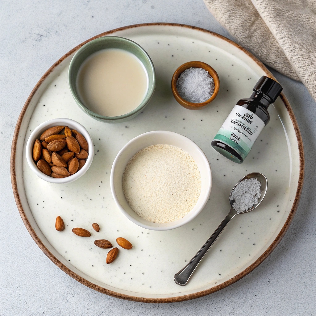 Almond Milk Creamer Recipe Ingredients