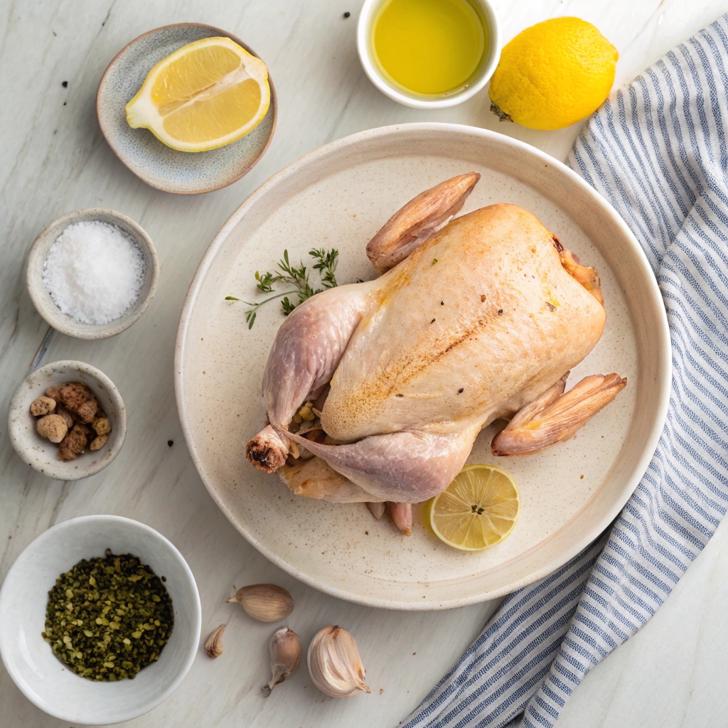 Instant Pot Whole Chicken Recipe Ingredients