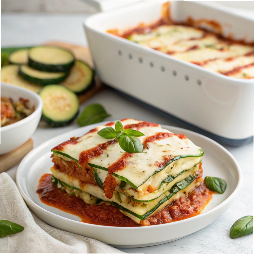 Keto Zucchini Lasagna Recipe