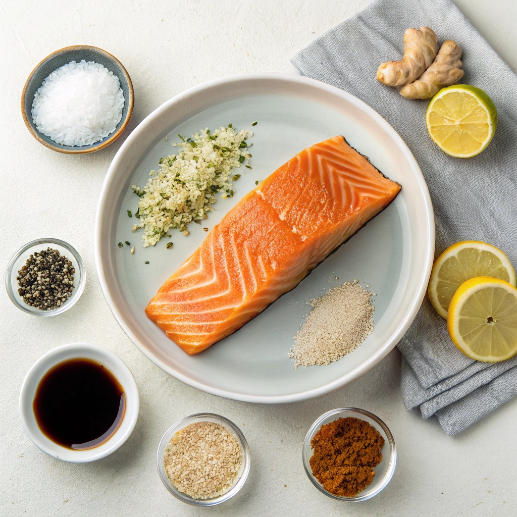 Peanut Butter Glazed Salmon Recipe Ingredients