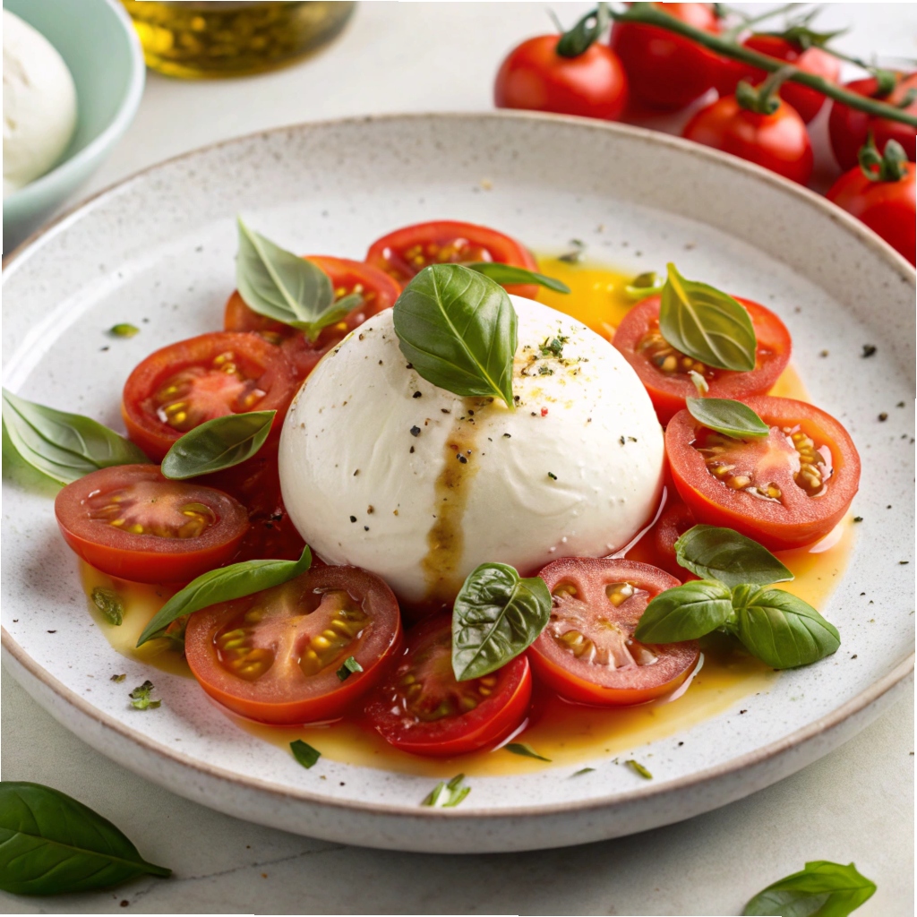 Burrata Caprese Recipe