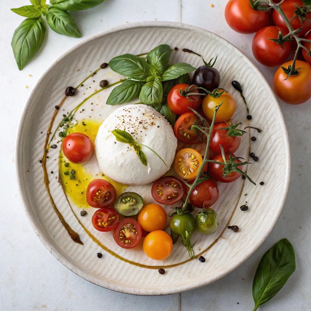 Burrata Caprese Recipe Ingredients