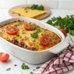 Keto Cheeseburger Casserole Recipe