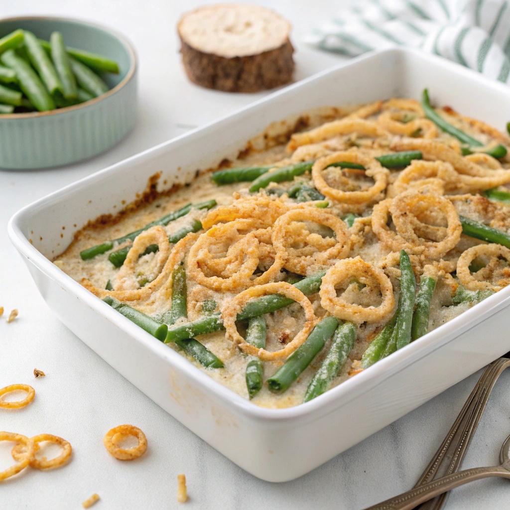 Keto Green Bean Casserole