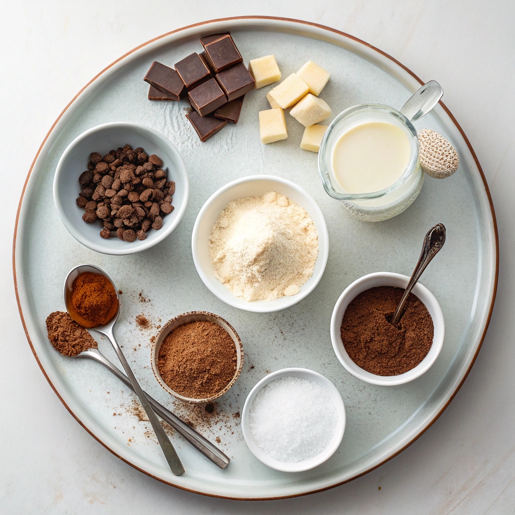 Keto Hot Chocolate Recipe Ingredients