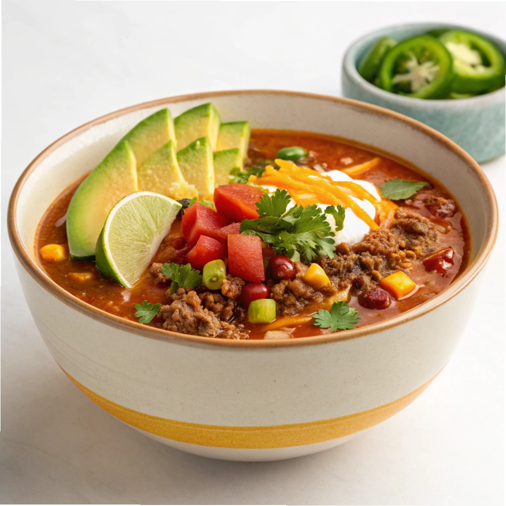 Keto Taco Soup Recipe