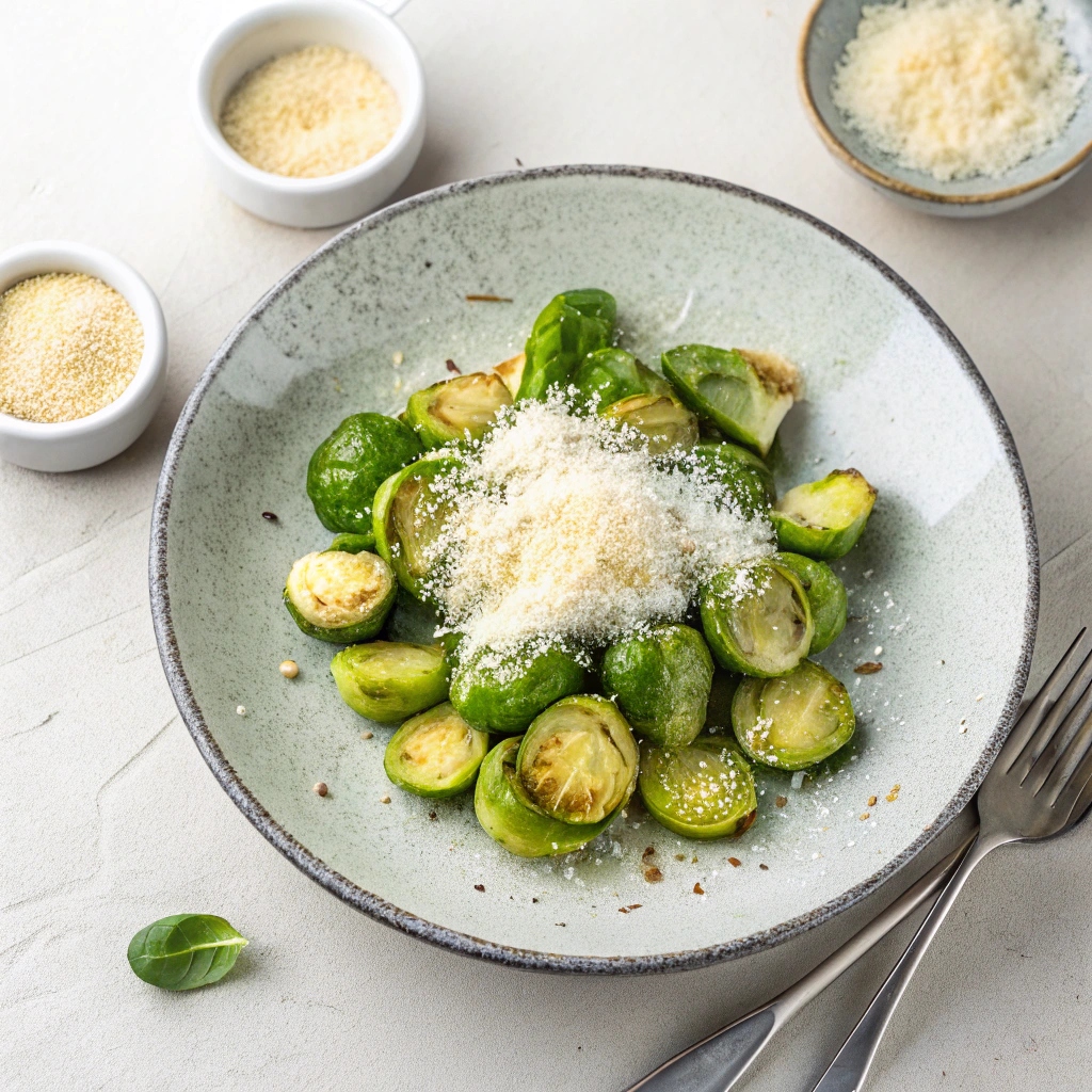  Parmesan Crusted Brussels Sprouts Recipe