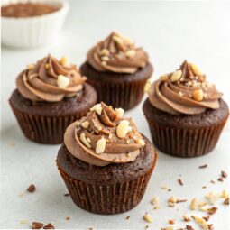 Almond Flour Chocolate Cupcakes Recipe