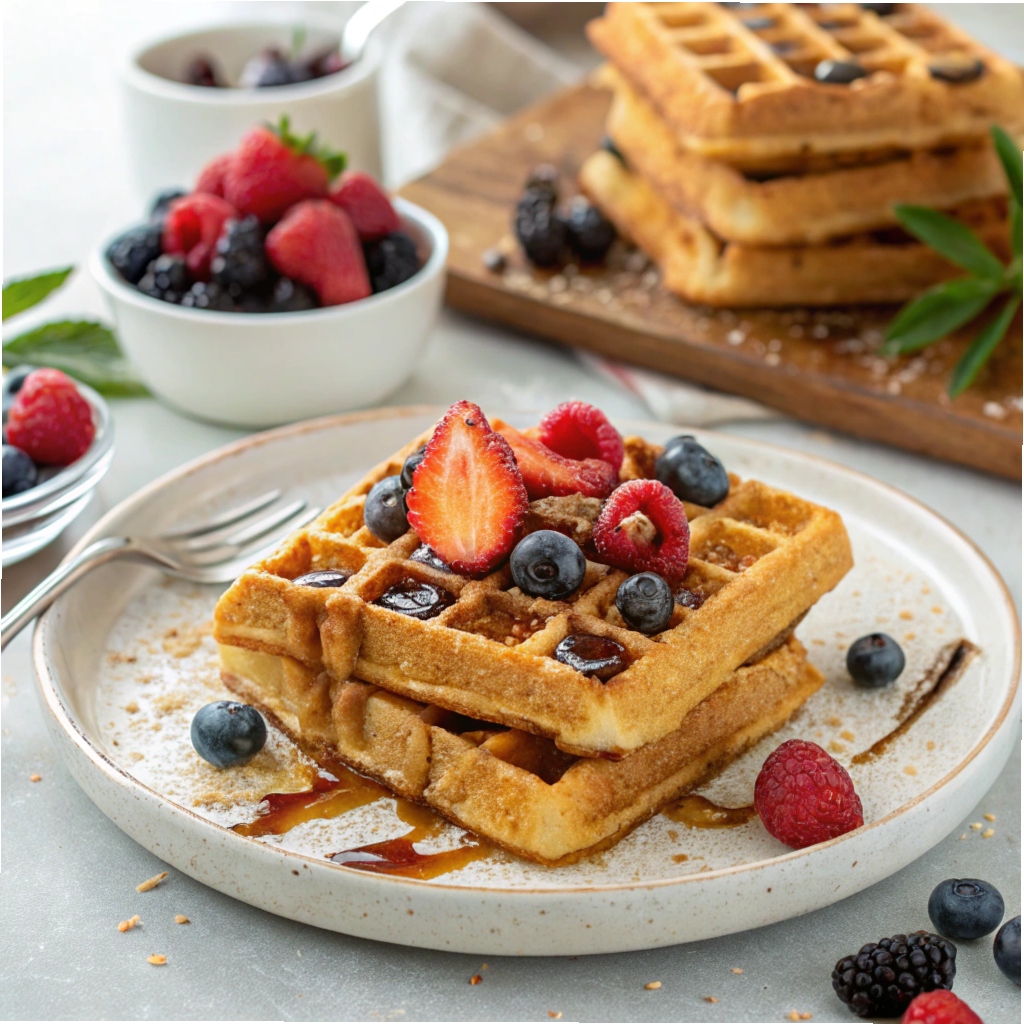 Almond Flour Waffles Recipe