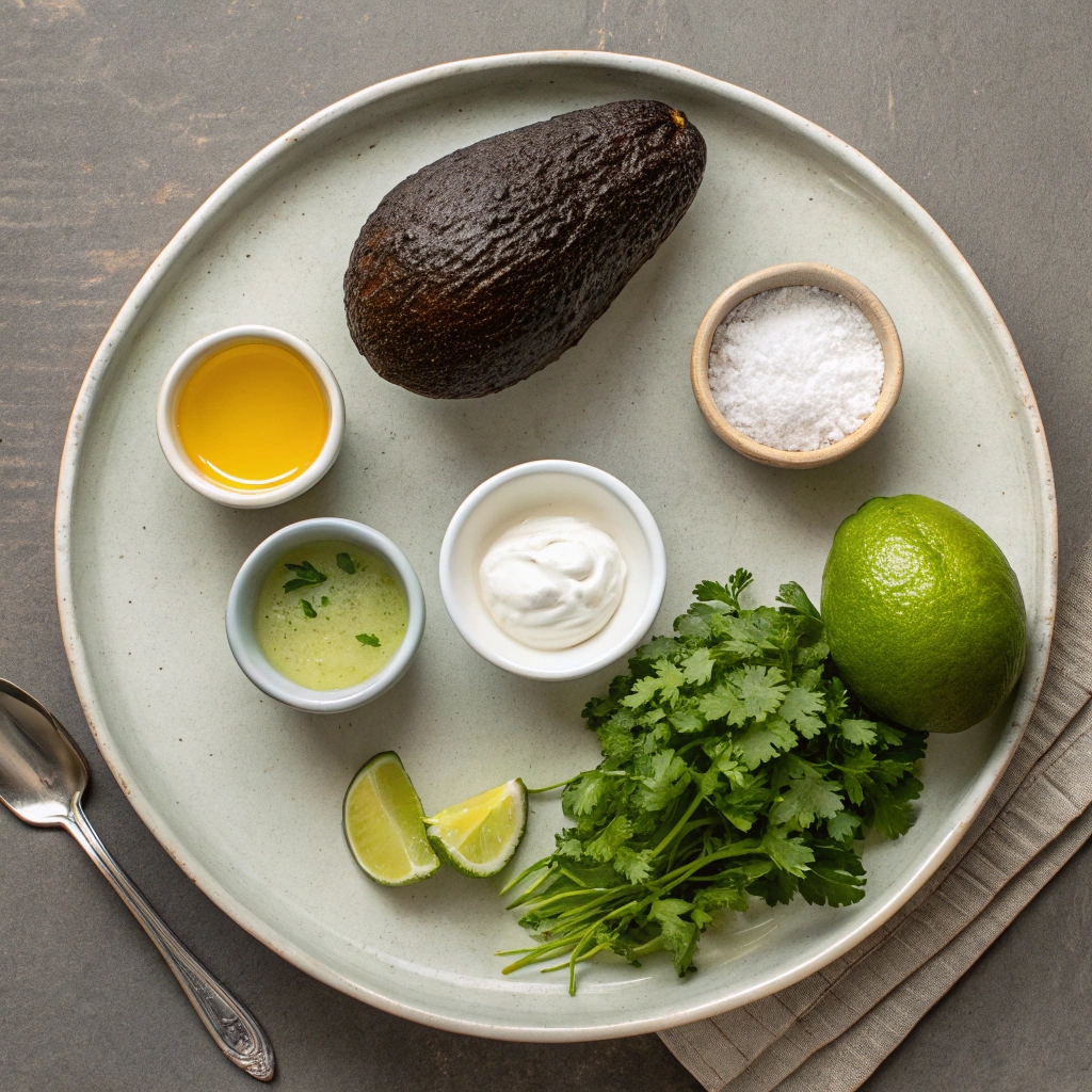 Avocado Crema Recipe Ingredients