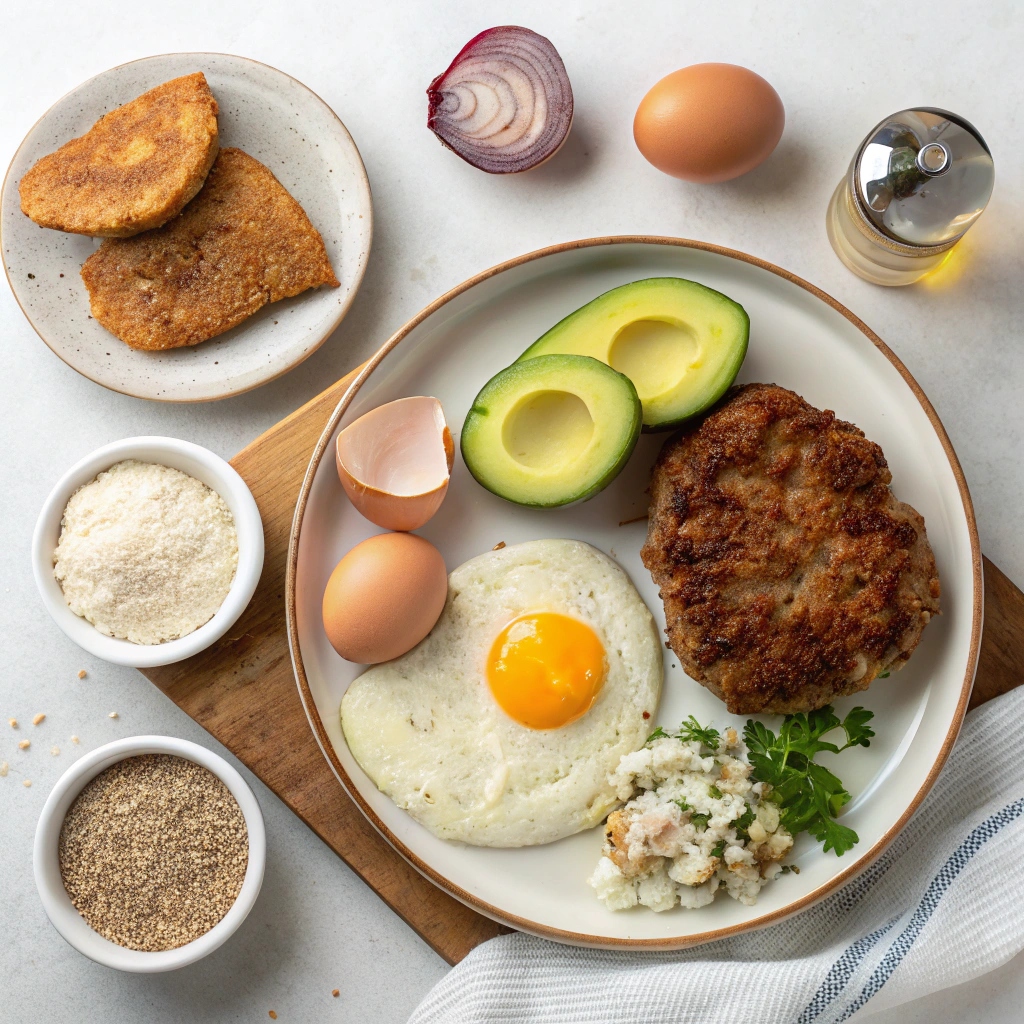 Keto Chicken Fried Steak Recipe Ingredients