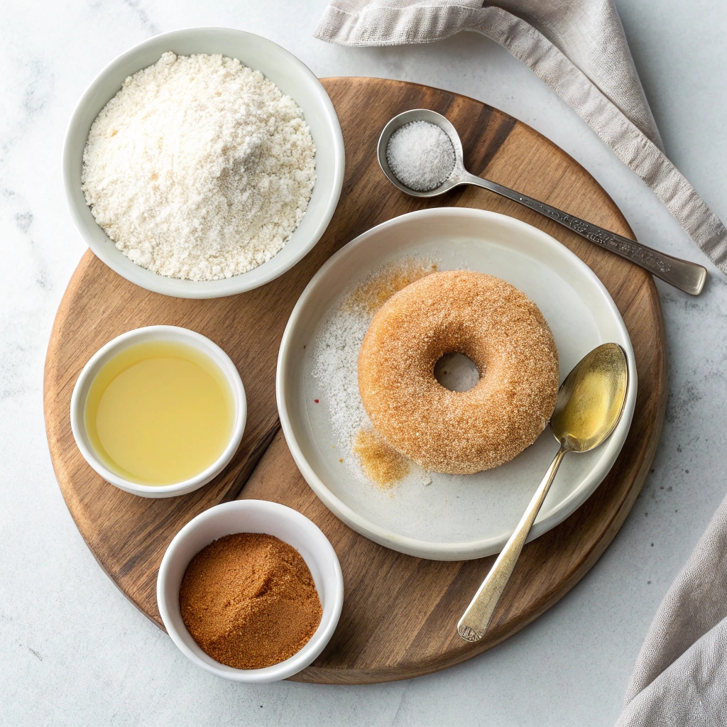 Keto Cinnamon Sugar Donuts Recipe Ingredients