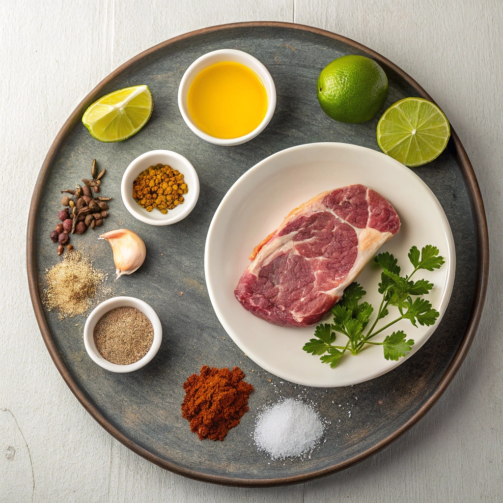 Pork Carne Asada Recipe Ingredients