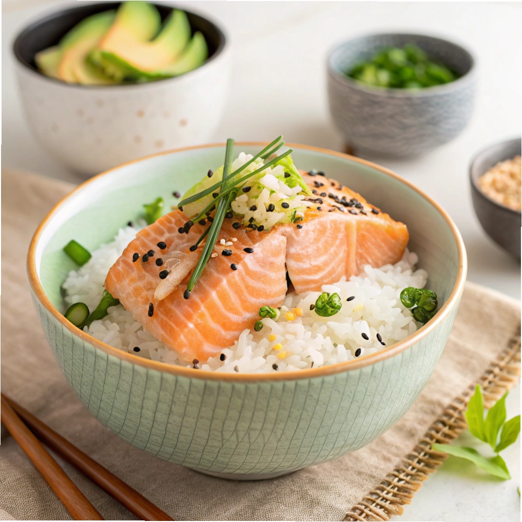 Salmon Rice Bowl Recipe