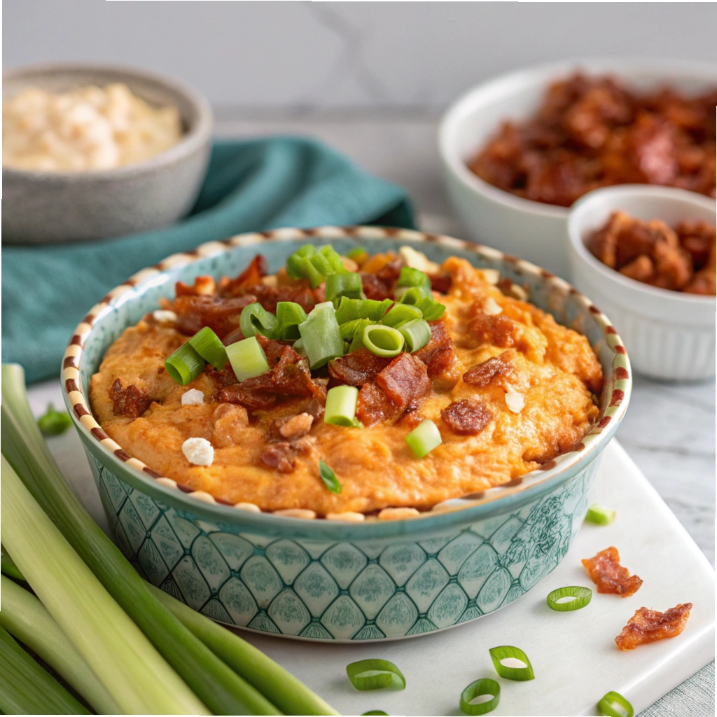 Keto Buffalo Chicken Dip Recipe