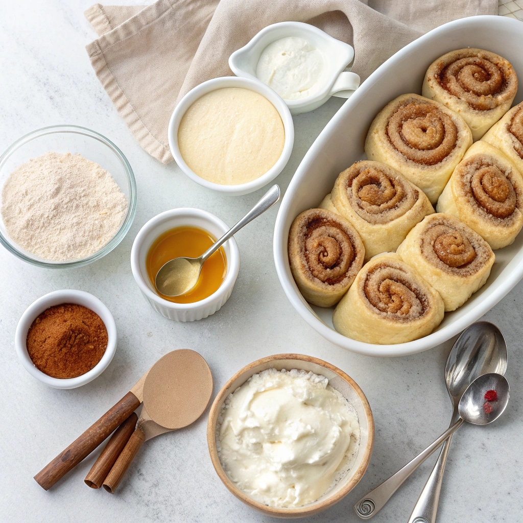 Keto Cinnamon Rolls Recipe Ingredients