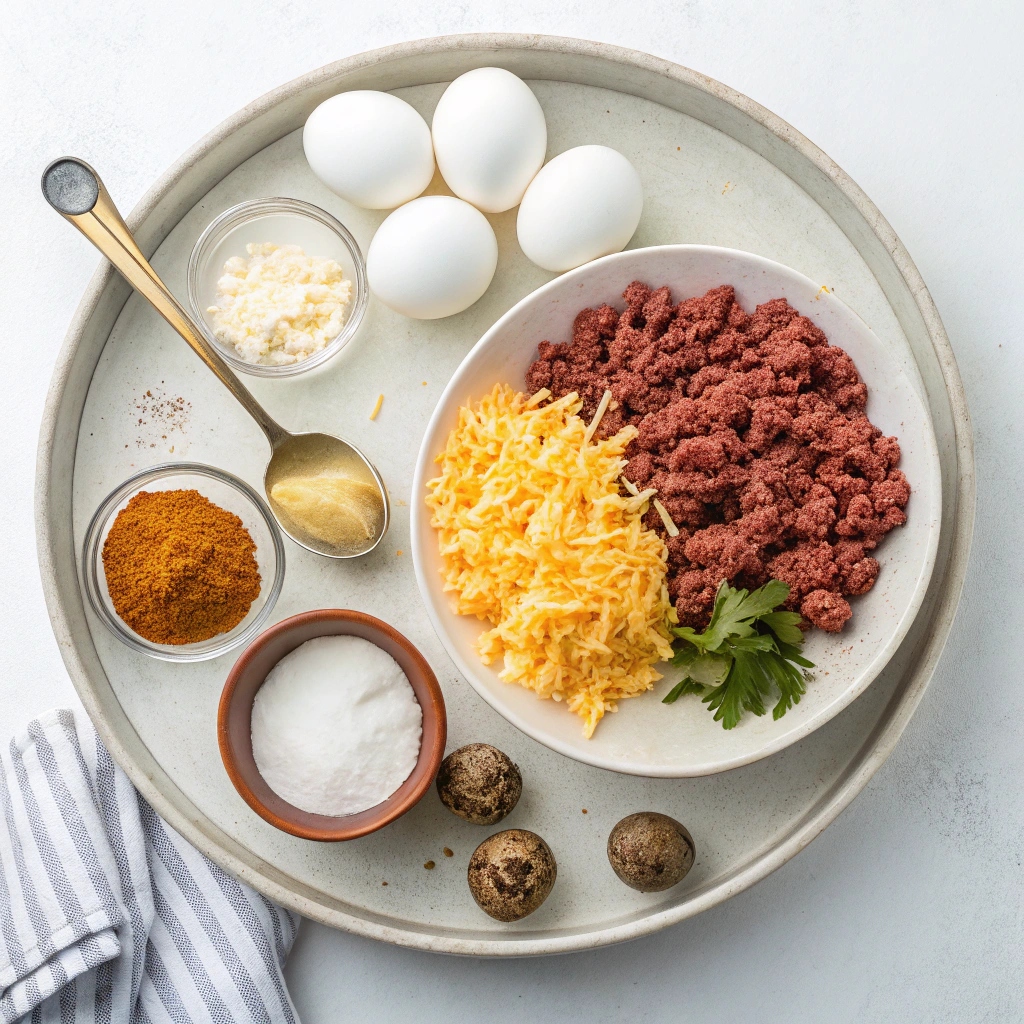 Keto Taco Pie Recipe Ingredients