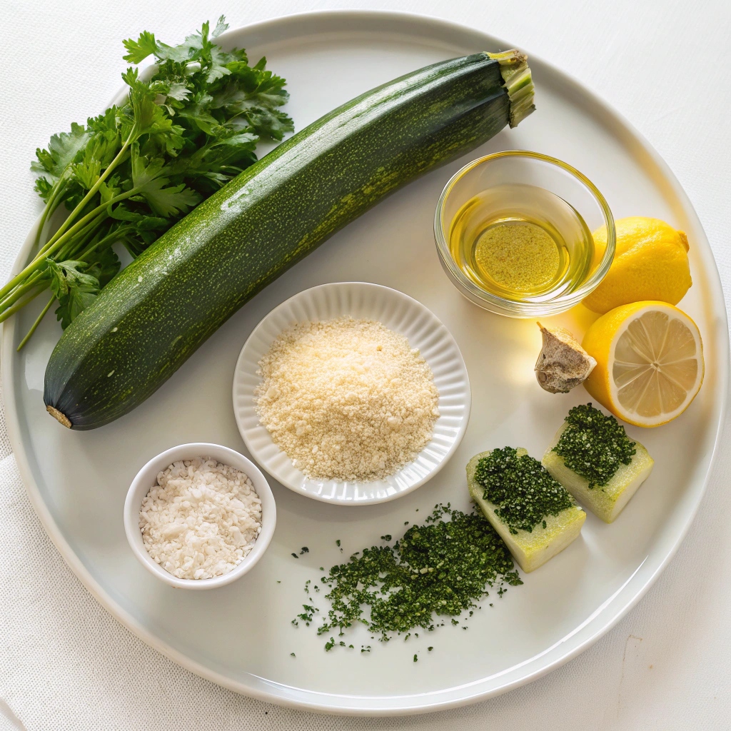 Sauteed Zucchini Recipe Ingredients