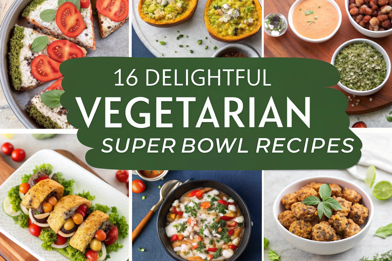 16 Delightful Vegetarian Super Bowl Recipes