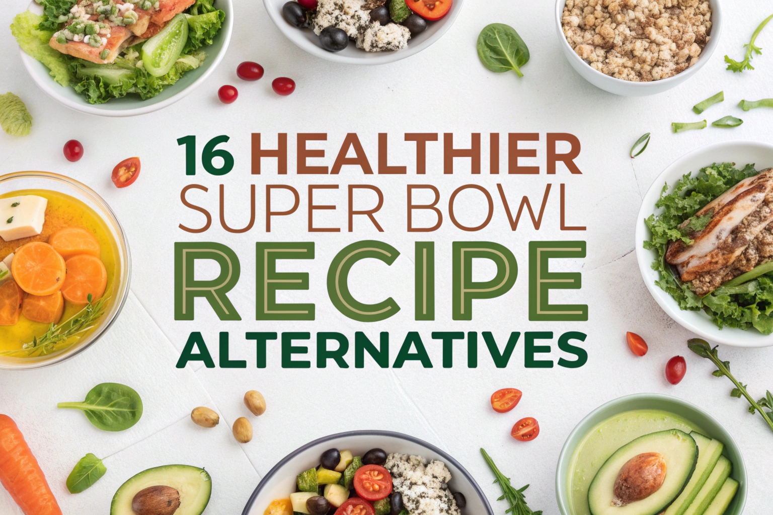 16 Healthier Super Bowl Recipe Alternatives