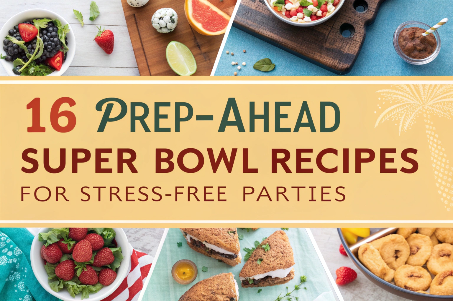 16 Prep-Ahead Super Bowl Recipes for Stress-Free Parties