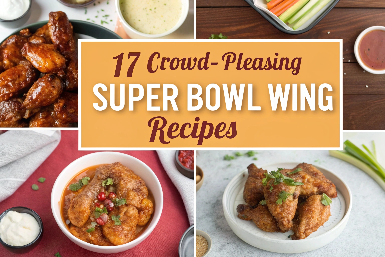 17 Crowd-Pleasing Super Bowl Wing Recipes