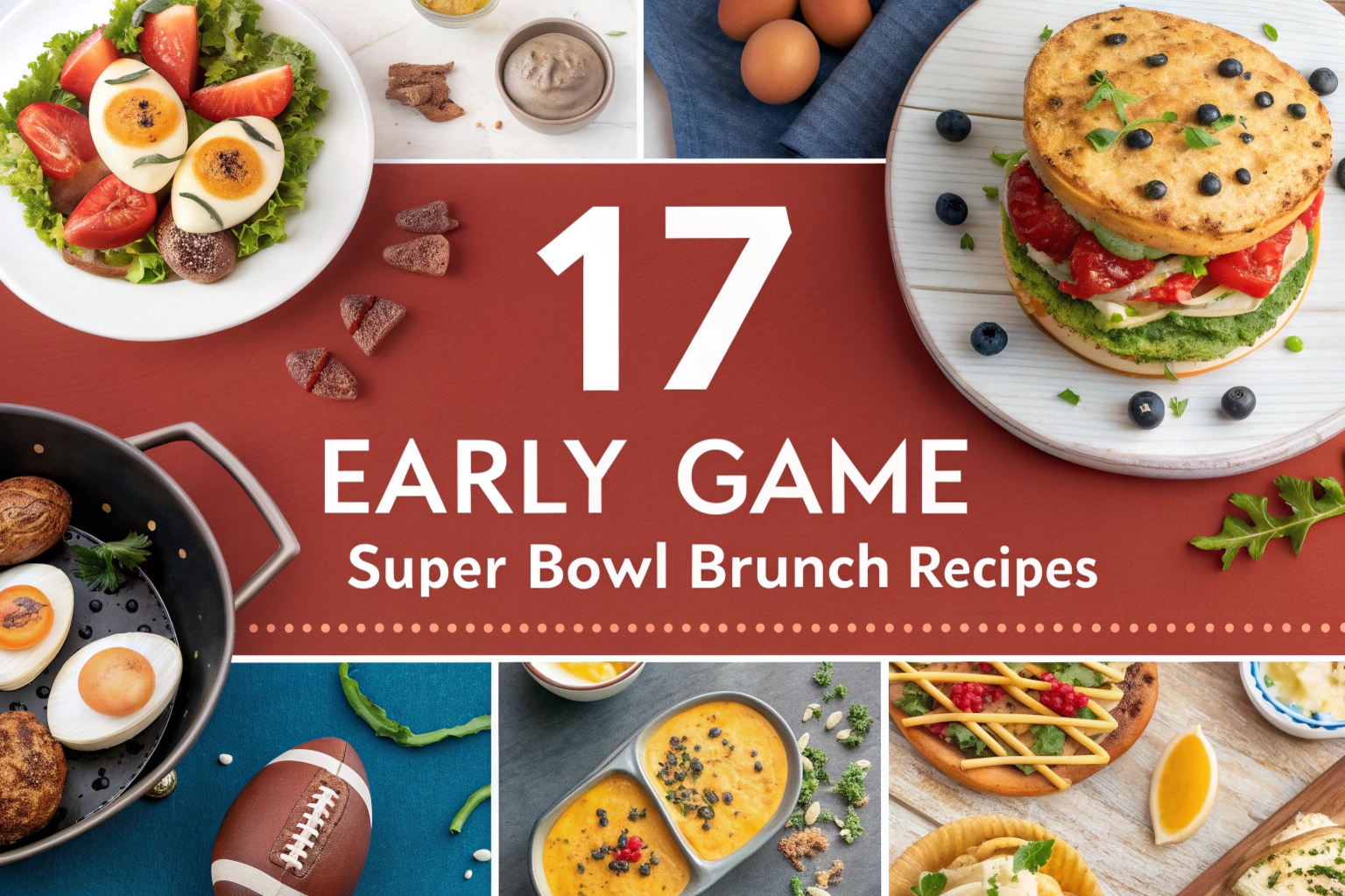 17 Early Game Super Bowl Brunch Recipes