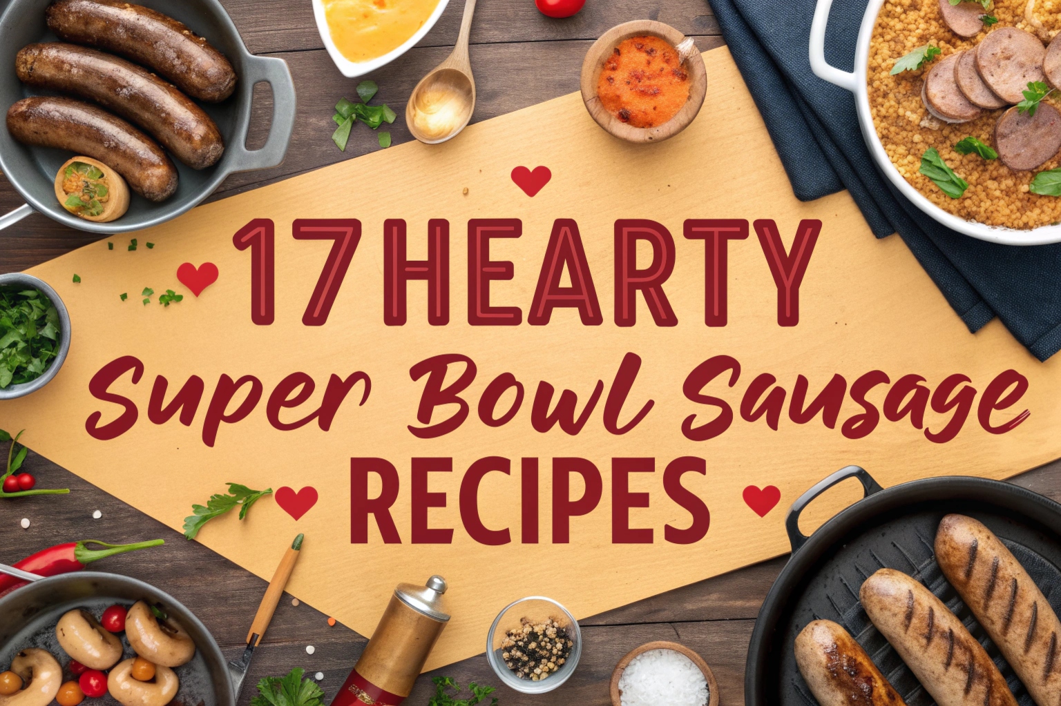 17 Hearty Super Bowl Sausage Recipes