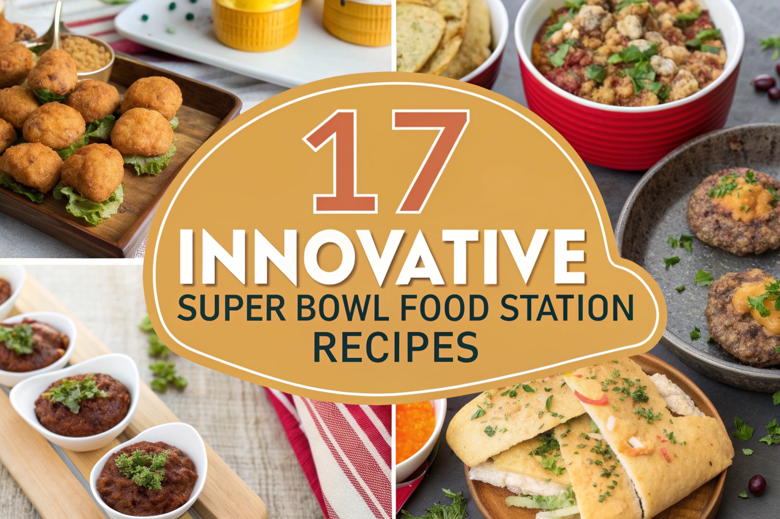 17 Innovative Super Bowl Food Station Recipes