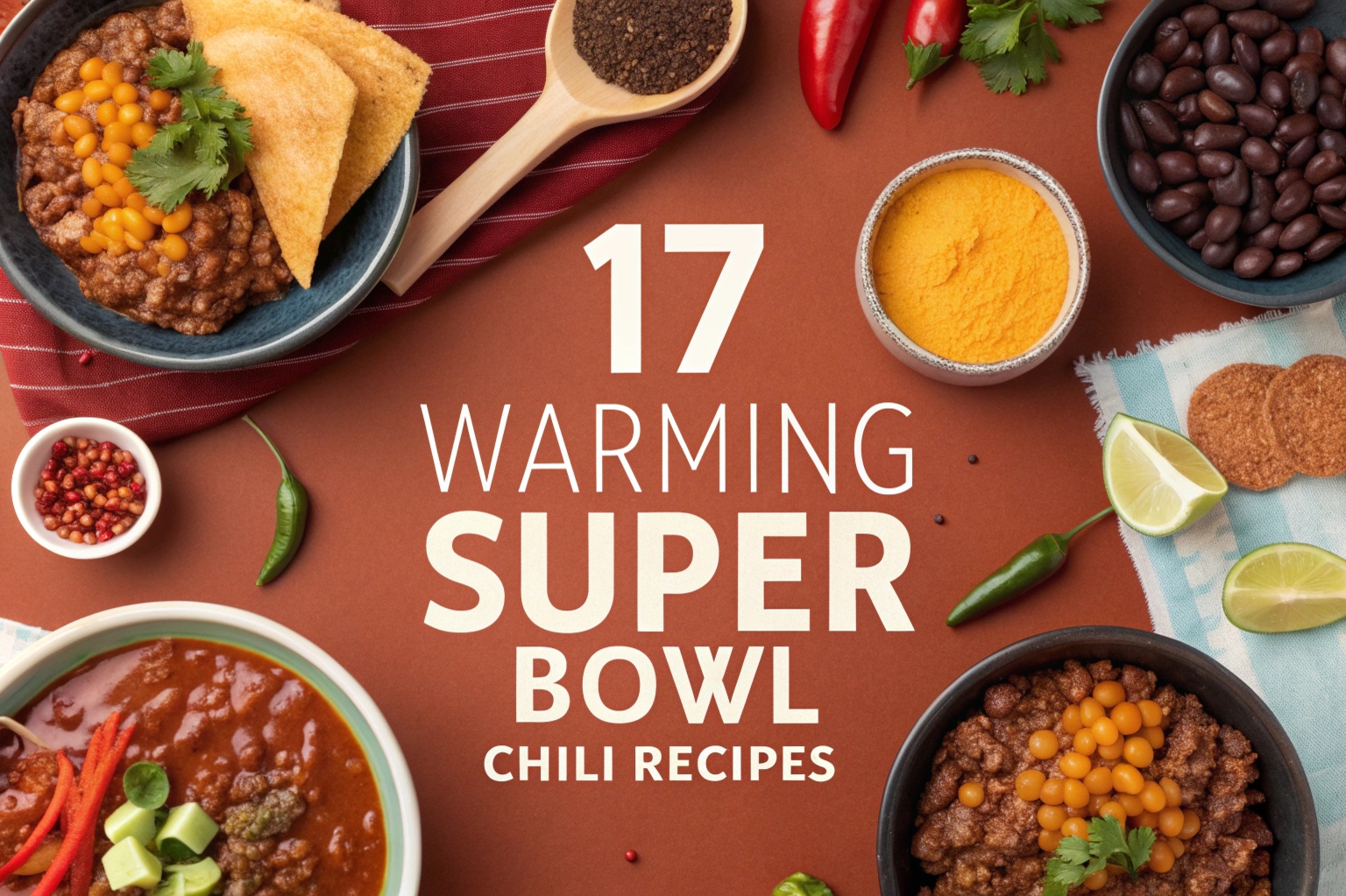 17 Warming Super Bowl Chili Recipes