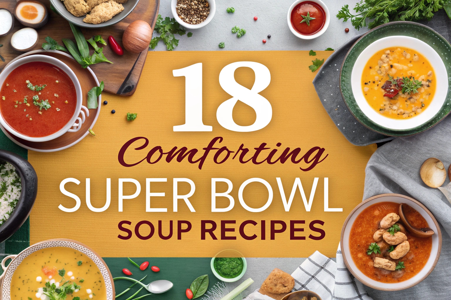 18 Comforting Super Bowl Soup Recipes