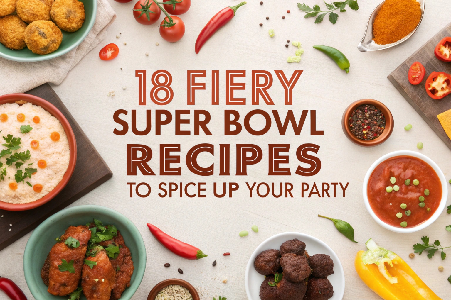 18 Fiery Super Bowl Recipes to Spice Up Your Party