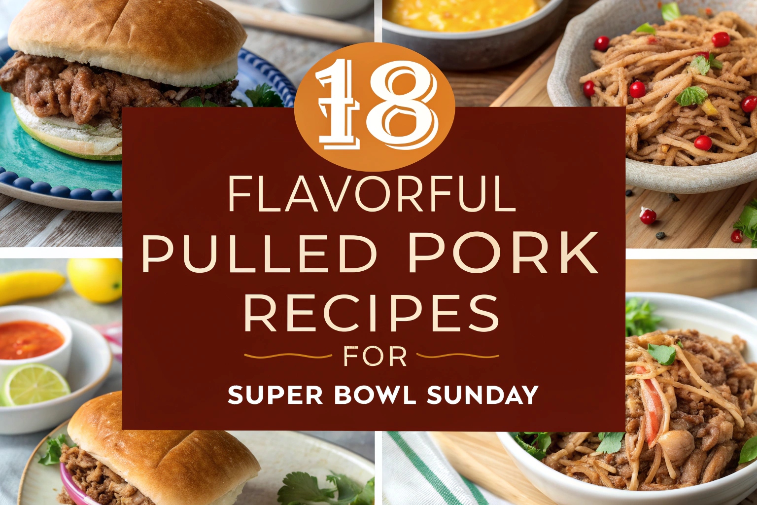 18 Flavorful Pulled Pork Recipes for Super Bowl Sunday