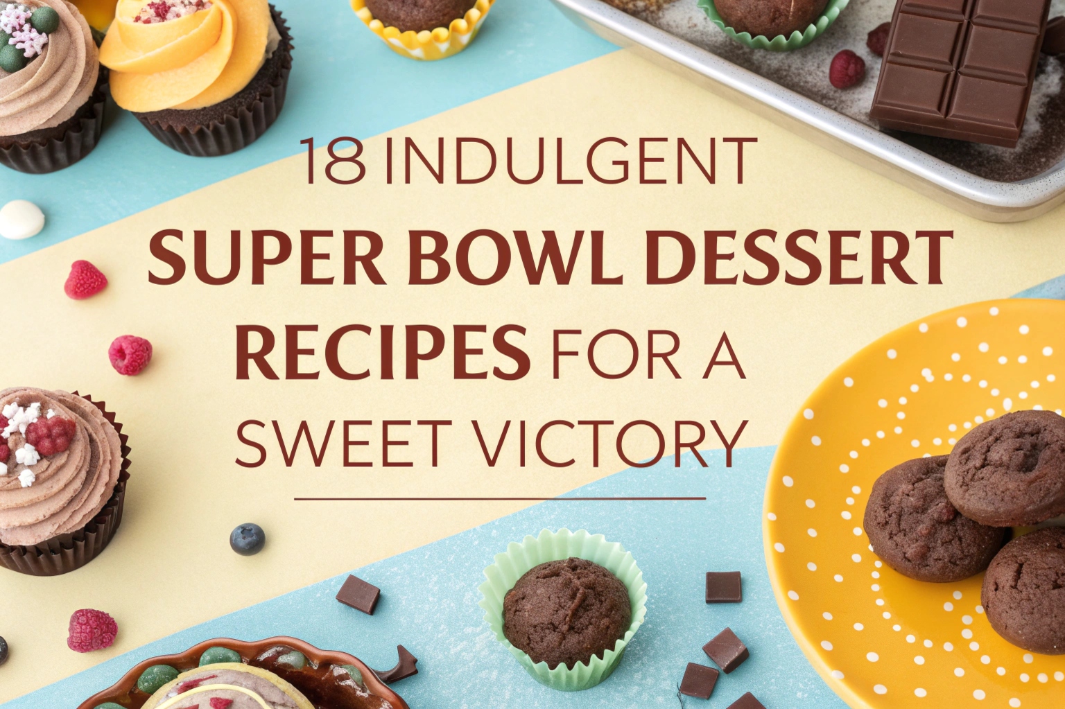 18 Indulgent Super Bowl Dessert Recipes for a Sweet Victory