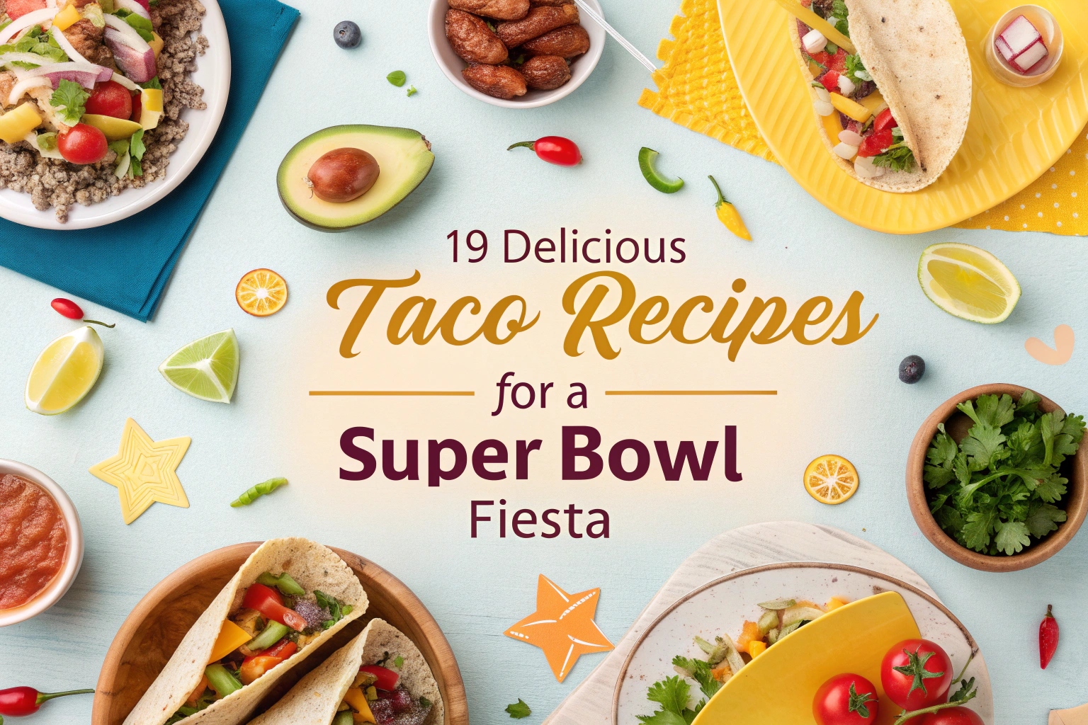 19 Delicious Taco Recipes for a Super Bowl Fiesta