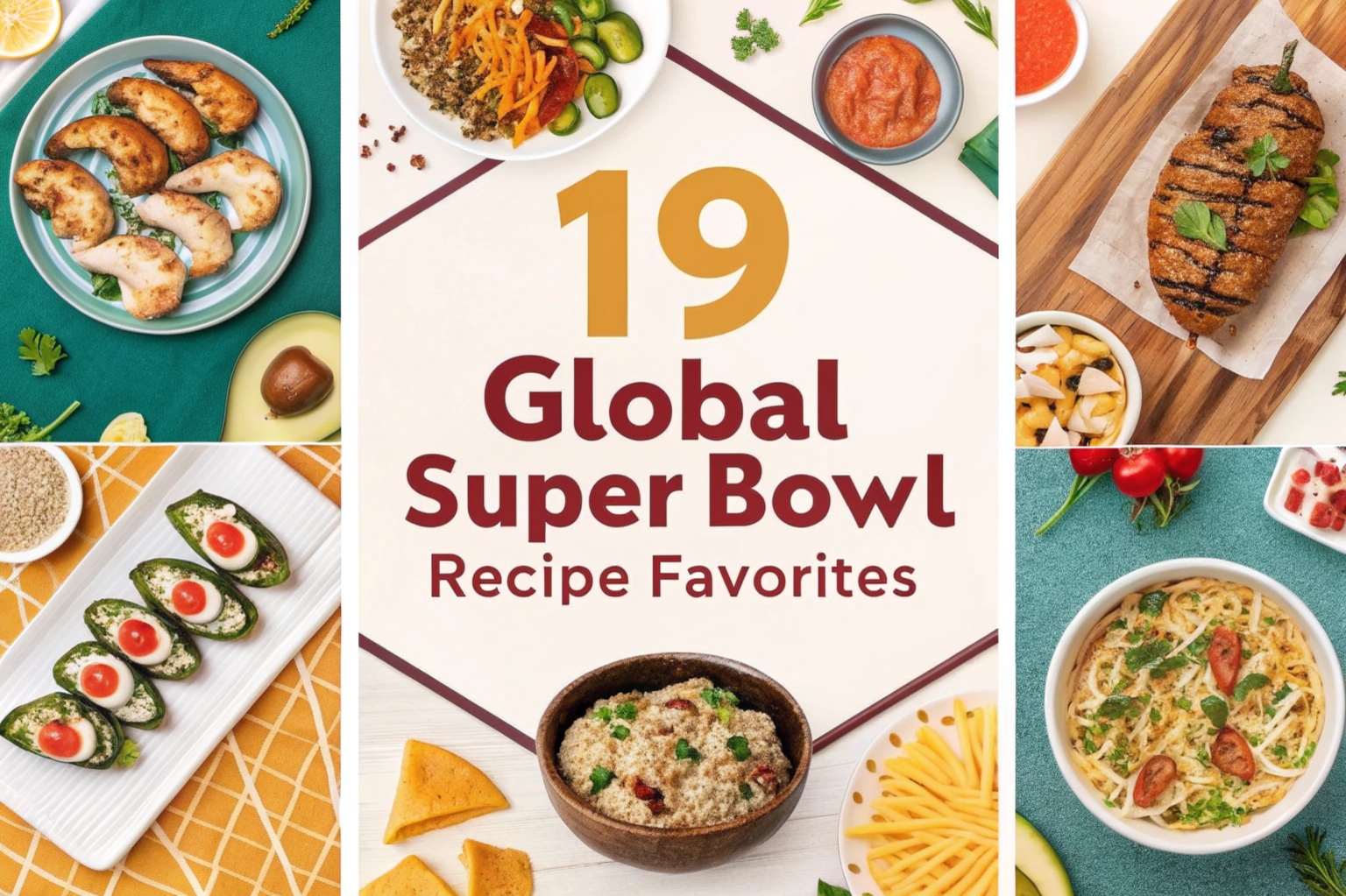 19 Global Super Bowl Recipe Favorites