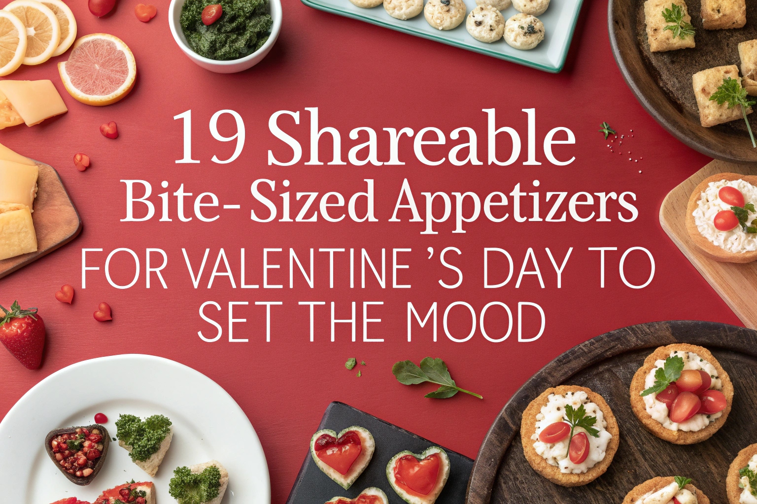 19 Shareable Bite-Sized Appetizers for Valentine’s Day to Set the Mood