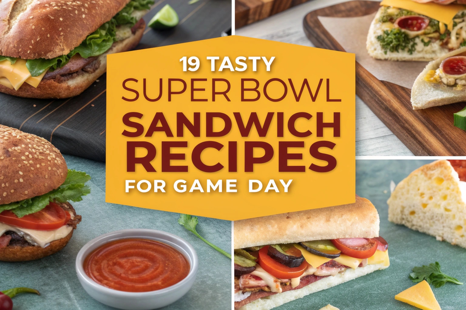 19 Tasty Super Bowl Sandwich Recipes for Game Day