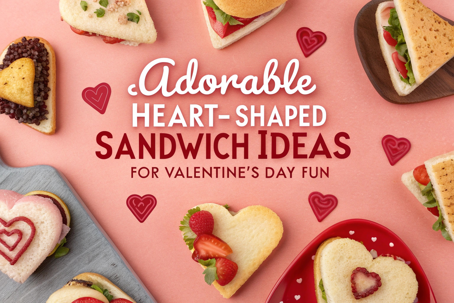 19 Adorable Heart-Shaped Sandwich Ideas for Valentine’s Day Fun
