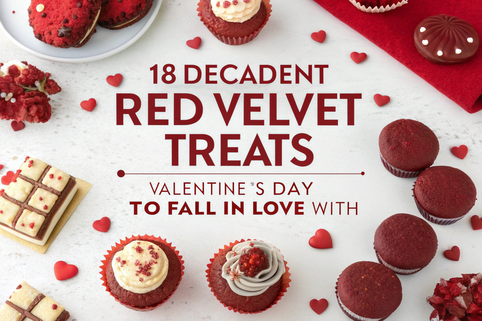 18 Decadent Red Velvet Treats for Valentine’s Day to Fall in Love With