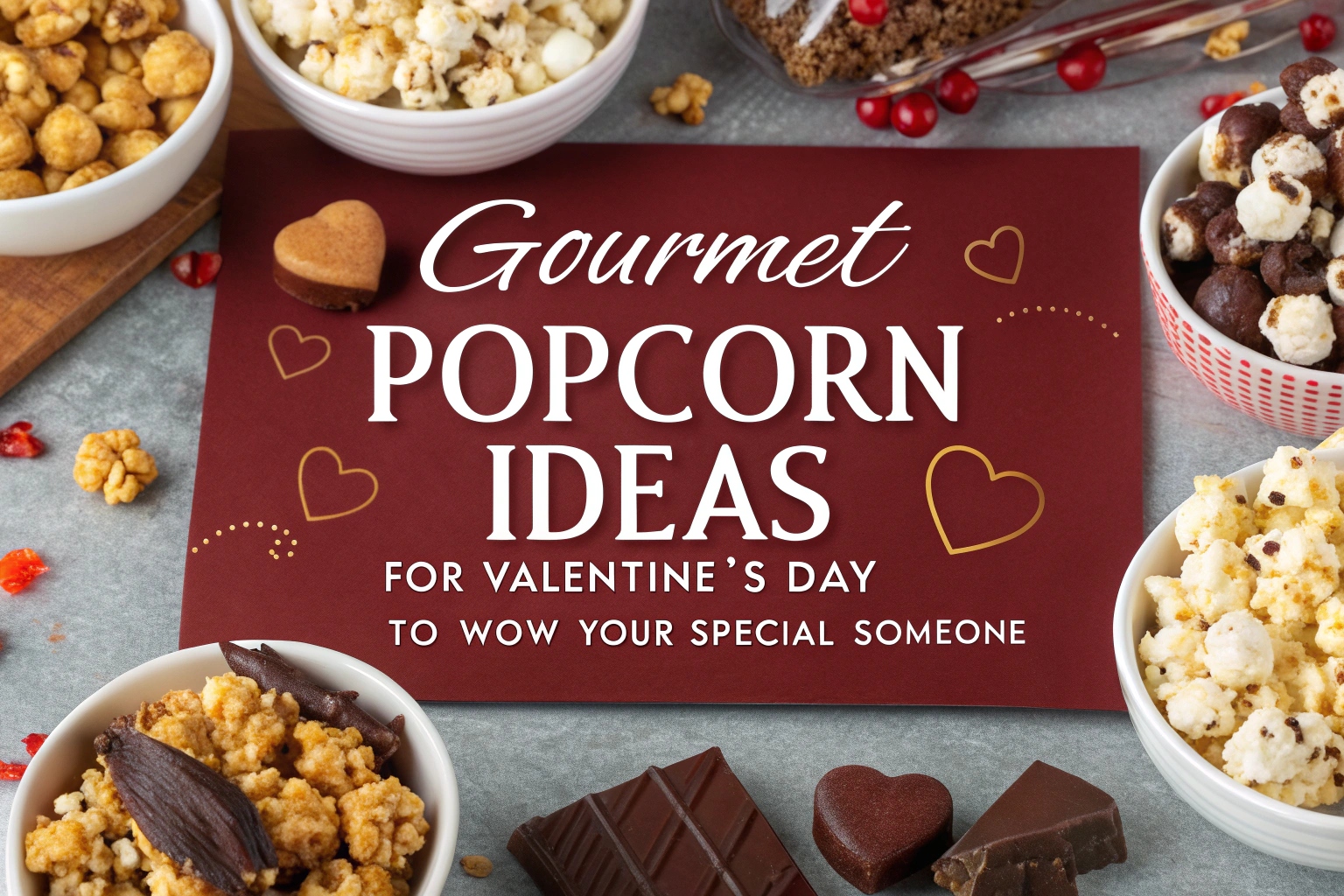 17 Gourmet Popcorn Ideas for Valentine’s Day to Wow Your Special Someone