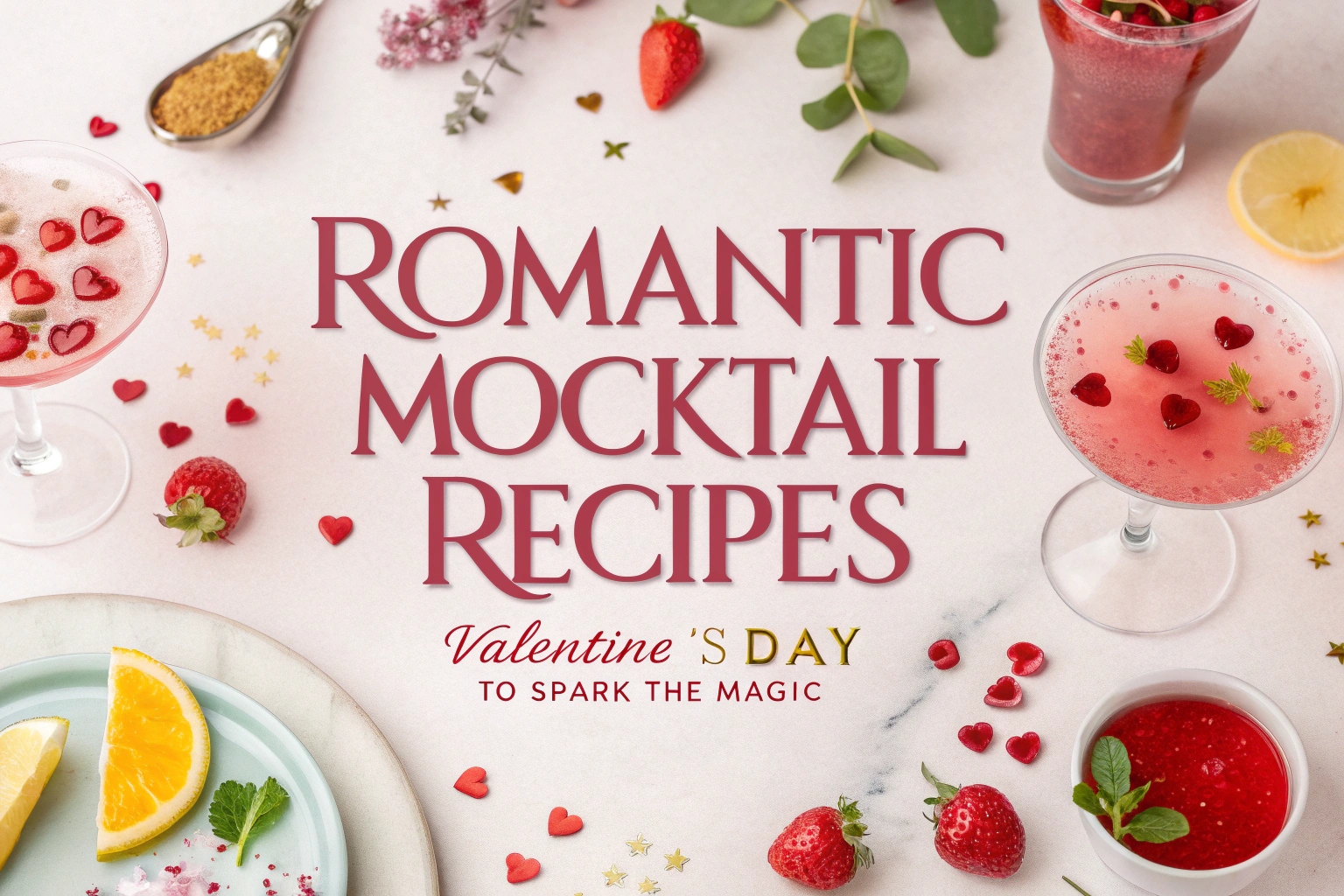 19 Romantic Mocktail Recipes for Valentine’s Day to Spark the Magic