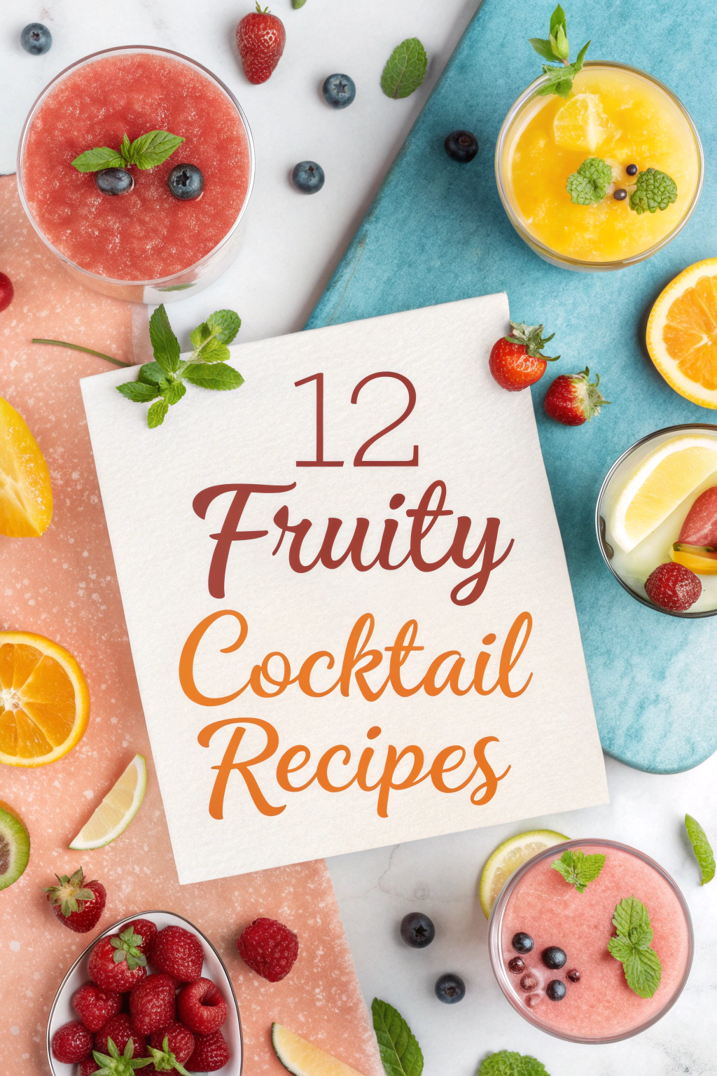 12 Fruity Cocktail