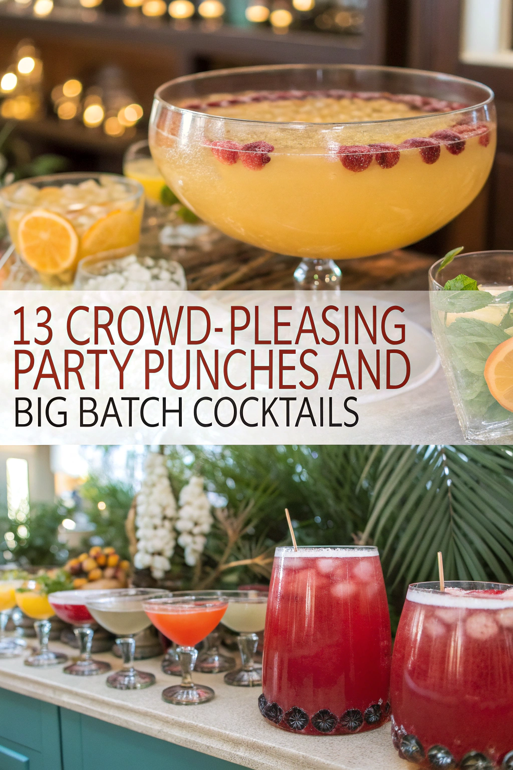 13 Crowd-Pleasing Party Punches and Big Batch Cocktails
