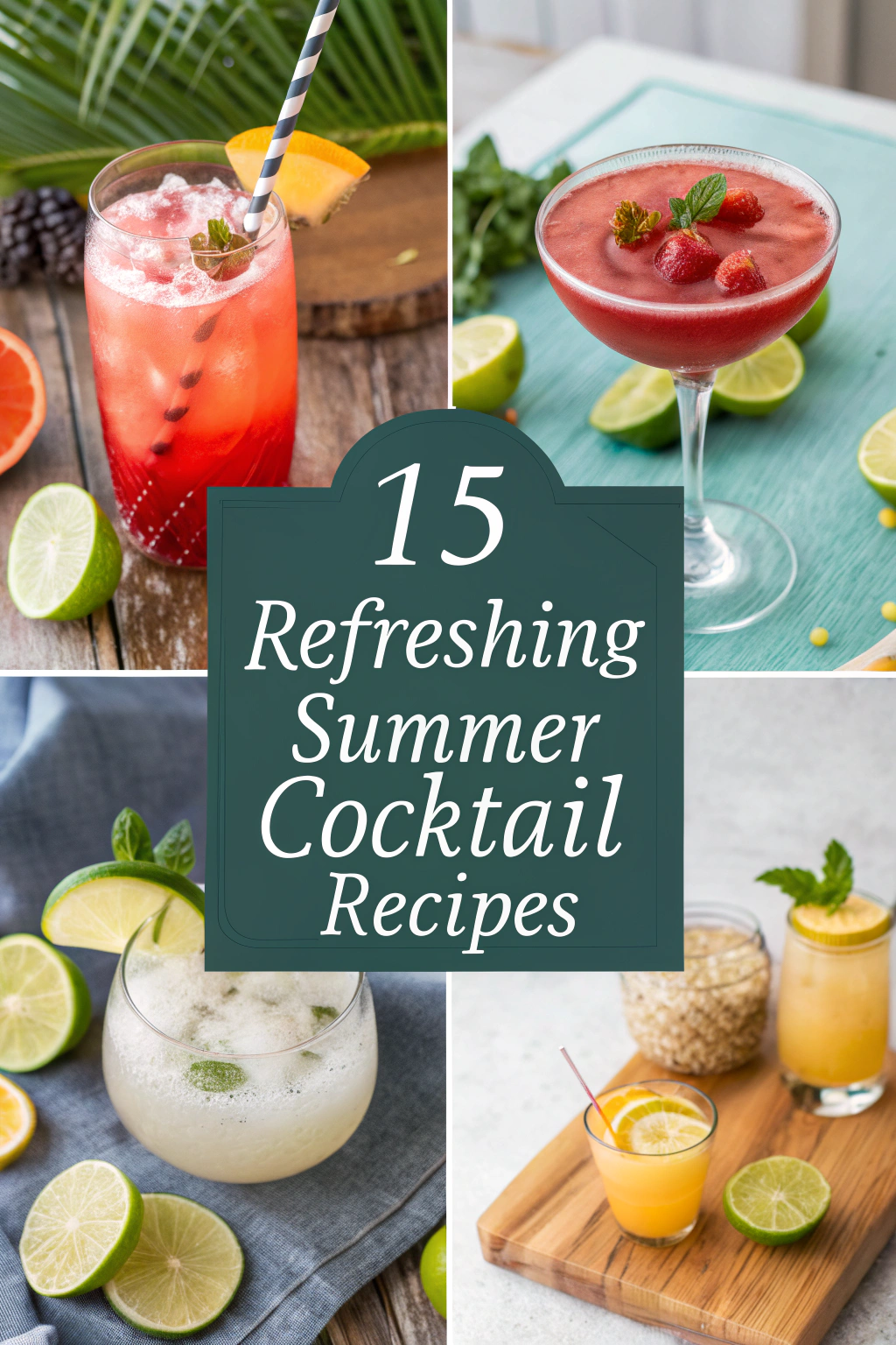 15 Refreshing Summer Cocktail