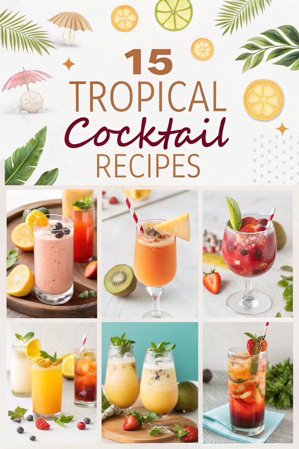 15 Tropical Cocktail