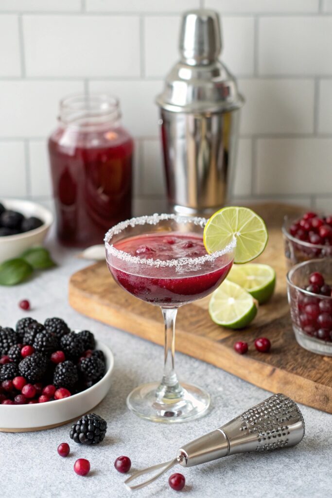 Blackberry Cosmo Cocktail Recipe