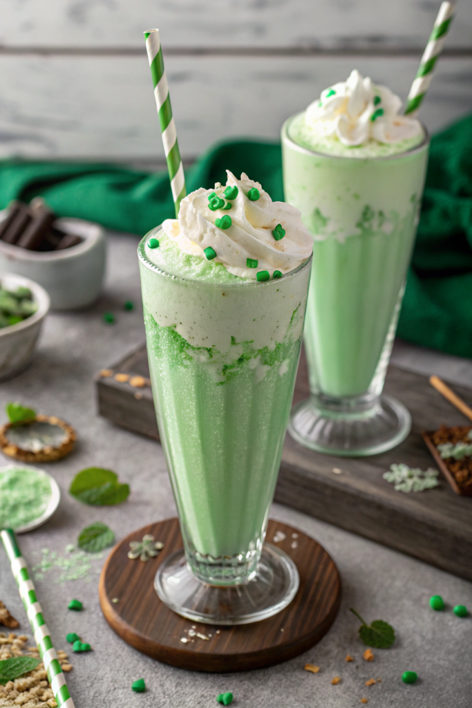Boozy Shamrock Shake Recipe