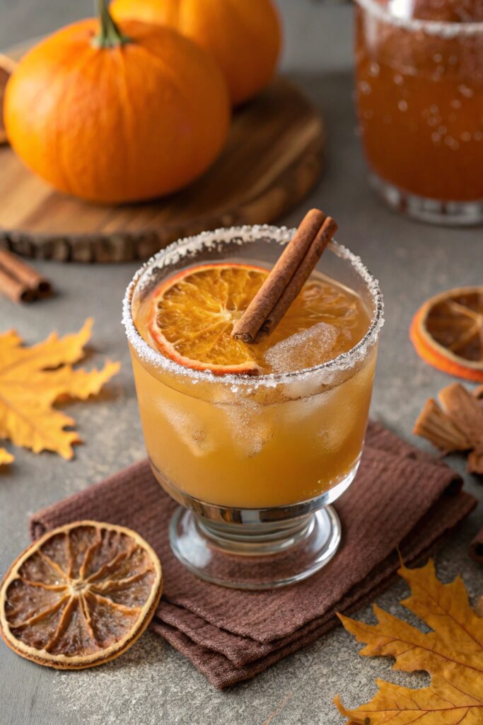 Fall Pumpkin Spice Margarita Recipe